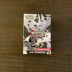 White Flare Booster Bundle Pokémon Packs