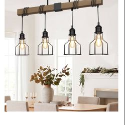 Industrial Farmhouse Island Lights