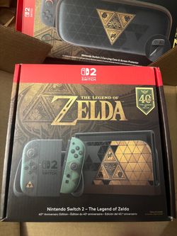 Nintendo Switch™ 2 – The Legend of Zelda™ – 40th Anniversary Edition