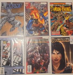 🔥 Marvel & Image Comic Lot – Haunt, Fantastic Four, Man-Thing, Wolverine & More!