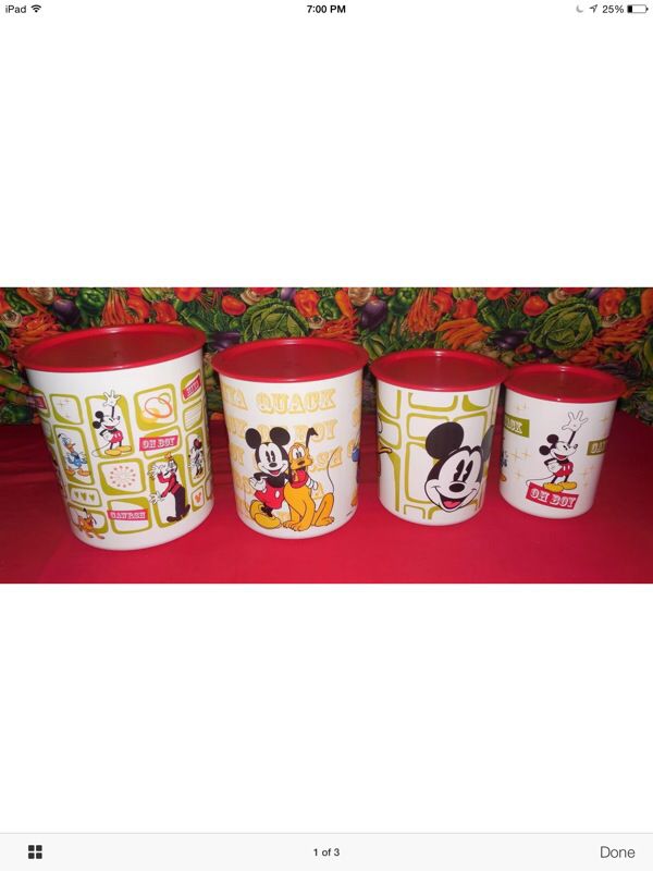 Set of Tupperware Mickey for in Tacoma, WA - OfferUp