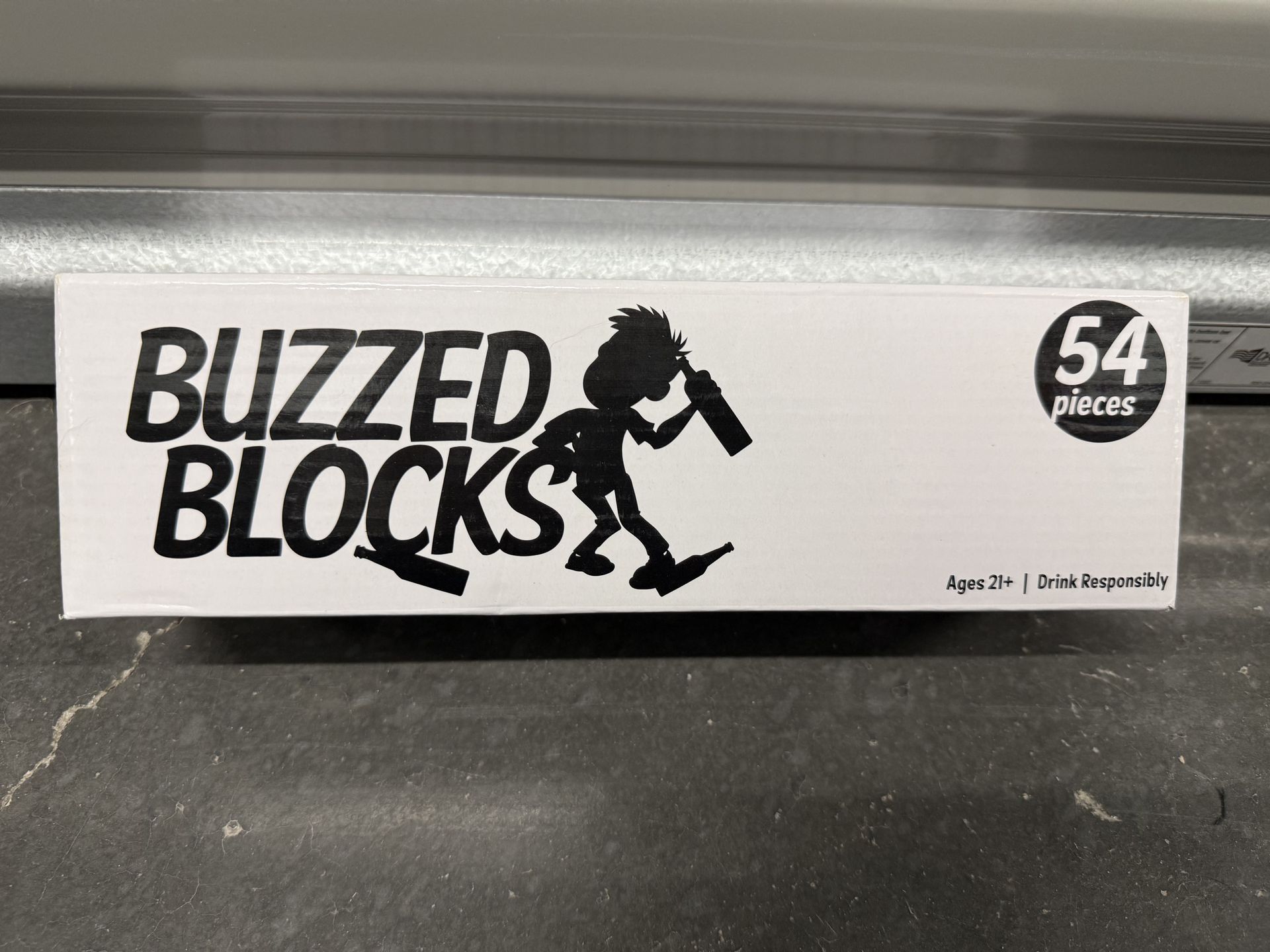 Buzzed Blocks Adult Drinking Game – 54 Pieces – Complete Set