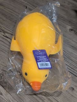 Big yellow squishy duck