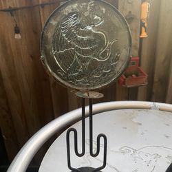 Mexican Flag Candle Holder 