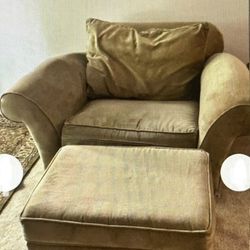 Cheap Arm Chair With Upholstered Coffee Table