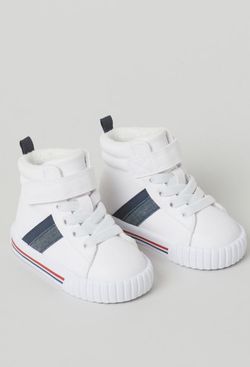 HM Baby Boy High Top Shoes Size 4-5