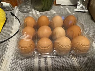 Dozen medium eggs