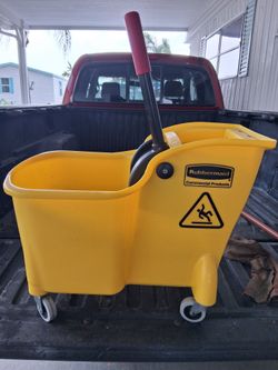 Commercial Mop Bucket And Mop