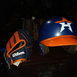 Tee Ball Glove ....Youth Helmet 