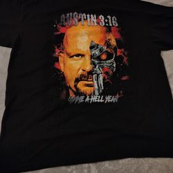 Steve Austin Terminator 4X Oversize T Shirt