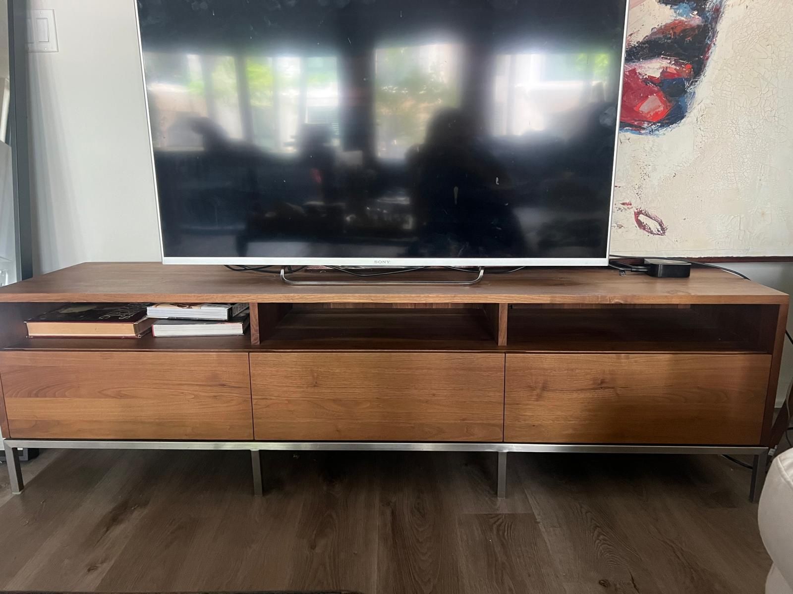 Tv Stand And Sony Tv