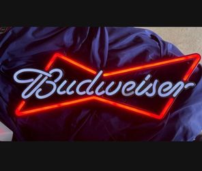 Budweiser neon light