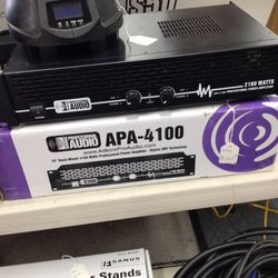 Adkins Pro Audio Amplifier  19” Rack Mount 2100 Watts