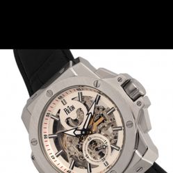 Reign  Commodus Automatic Silver Dial Watch