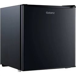 Galanz 1.7 Cu ft Single Door Mini Fridge GL17BK, Black,