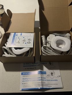 In-wall cable Management Kit - For Wall Mount TV