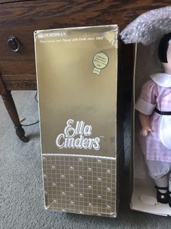 Horsman Ella Cinders Doll Vintage 1988