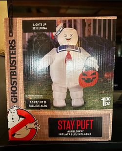 stay puft inflatable decoration 3.5 ft Halloween