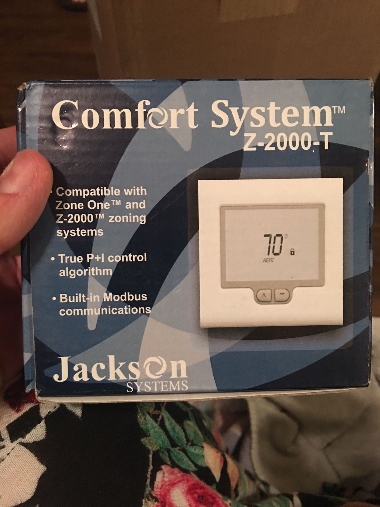 Comfort system thermostat
