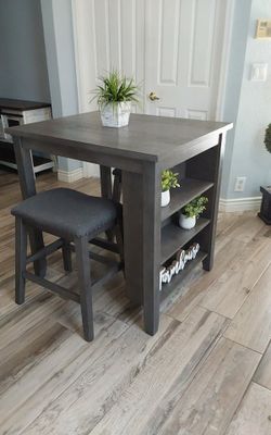 Counter height kitchen table