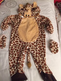 Giraffe costume for 12-24 months