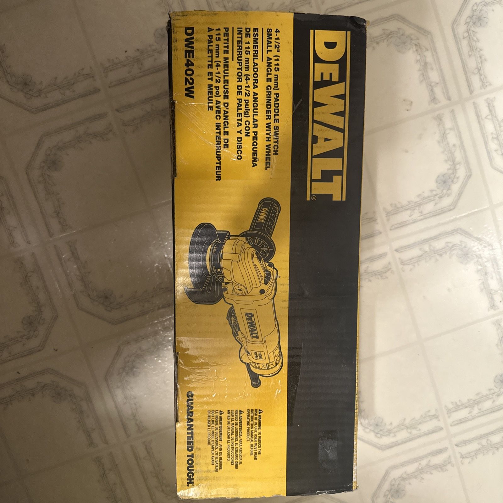 Dewalt 4 1/2 Grinder