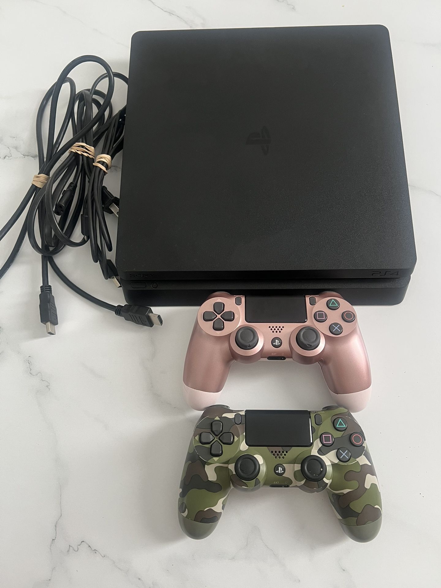 Sony PlayStation 4 Slim 500GB Console CUH-2015A: Complete system Bundle Tested