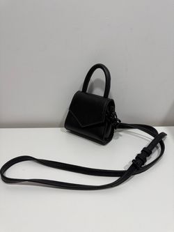 Black mini crossbody