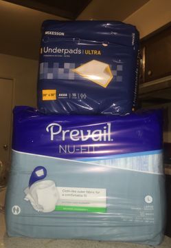 Pampers and underpads