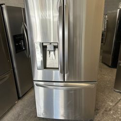 36” REFRIGERATOR STAINLESS STEEL FRIDGE REFRIGERADOR  NEVERA HELADERA