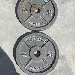 Standard Barbell Plates 