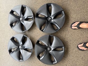 Tesla Wheel Covers Set of 4