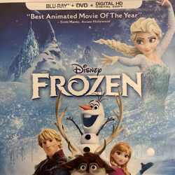 Disney’s FROZEN (Blu-Ray + DVD + Digital-2013) NEW!
