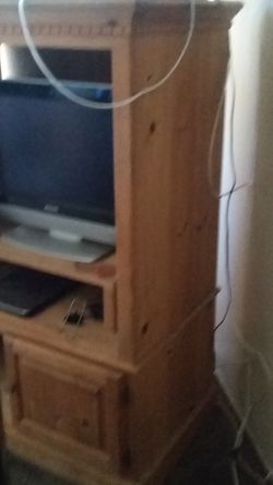 TV Stand real wood