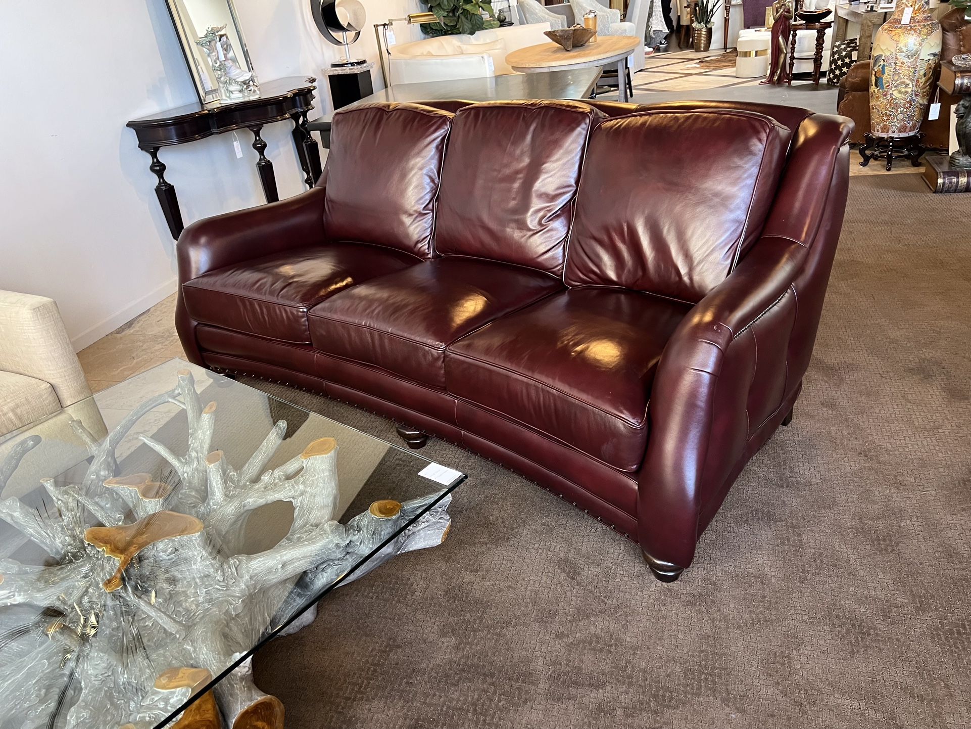 Hancock And Moore Sundance Leather Sofa