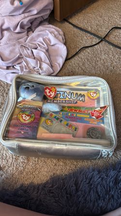 Ty Beanie Babies Official Club Platinum Membership Kit w/ Clubby II Bear Complete