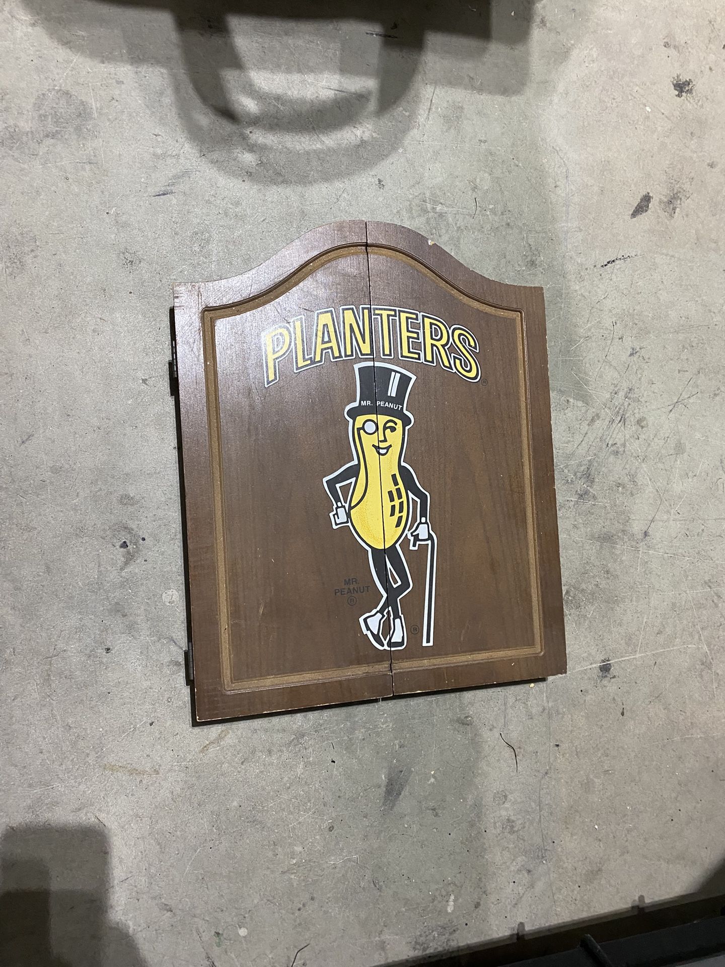 Collectible Dart Board Cabinet