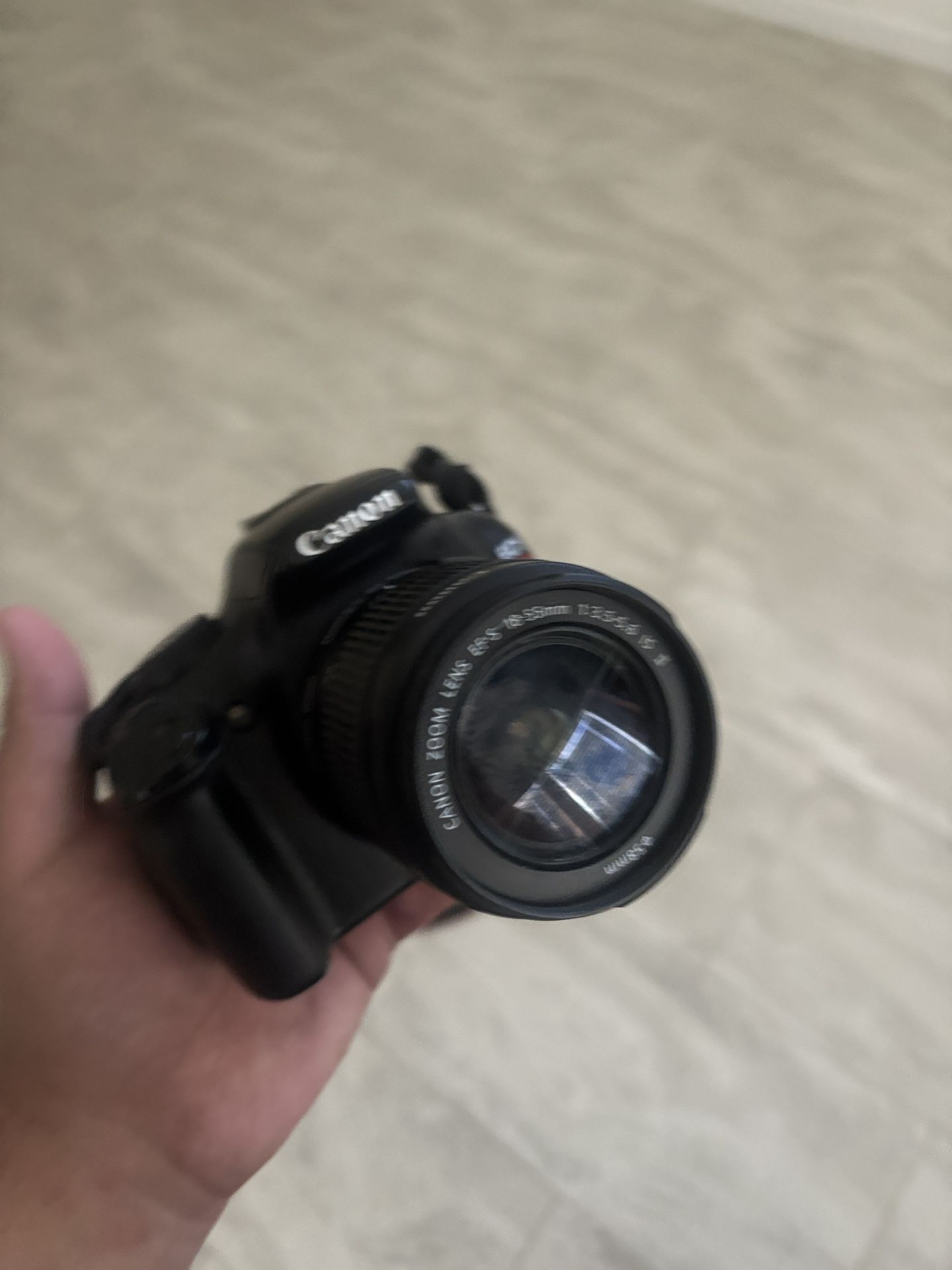 Canon EOS Rebel T3 With Lens