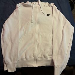 White Nike Jacket Zip Up