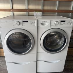 Bosch Washer & Gas dryer 