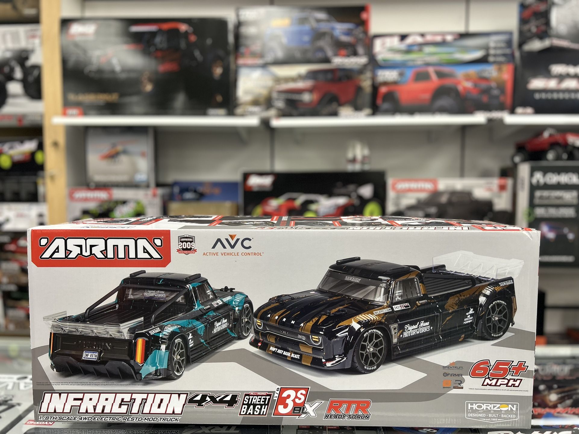 Arrma Infraction 3S 4X4 RTR Brushless Resto Mod Truck