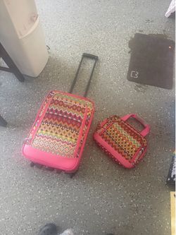 Laughlin two-piece luggage set