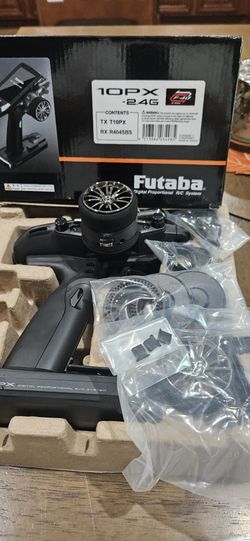 Futaba 10px  With Rxr404sbs 