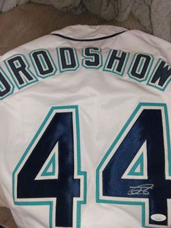 Julio jrod Rodriguez jsa coa jersey Seattle Mariners signed autograph