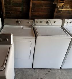 Washer and dryer