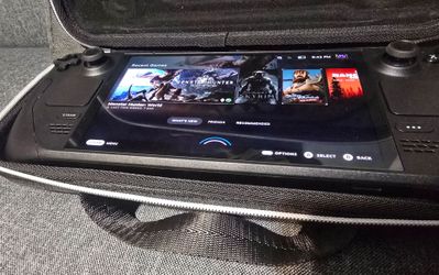 Valve Steam Deck OLED 512GB Handheld Console w/ Carrying Case - NO CHARGER