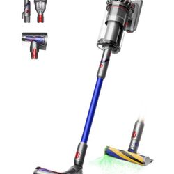Dyson Gen5outsize SV24 (447923-01) Cordless Vacuum Cleaner, Nickel/Blue, Extra Large