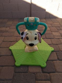 Fisher Price Bounce And Spin Puppy 