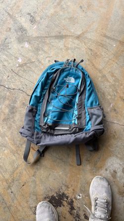 The North Face Jester Backpack Teal and Gray