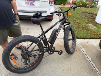 Title: Speedrid Electric Fat Tire Bike – Works Great – $300 OBO